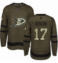Youth Adidas Anaheim Ducks 17 Ryan Kesler Authentic Green Salute to Service NHL Jersey Youth Adidas Anaheim Ducks 17 Ryan Kesler Authentic Green Salute to Service NHL Jersey