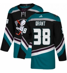 Youth Adidas Anaheim Ducks 38 Derek Grant Authentic Black Teal Third NHL Jersey Youth Adidas Anaheim Ducks 38 Derek Grant Authentic Black Teal Third NHL Jersey
