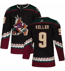 Mens Adidas Arizona Coyotes 9 Clayton Keller Premier Black Alternate NHL Jersey Mens Adidas Arizona Coyotes 9 Clayton Keller Premier Black Alternate NHL Jersey