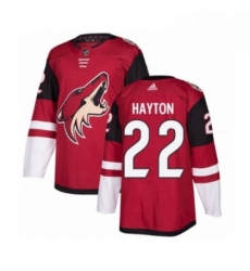 Youth Adidas Arizona Coyotes 22 Barrett Hayton Premier Burgundy Red Home NHL Jerse Youth Adidas Arizona Coyotes 22 Barrett Hayton Premier Burgundy Red Home NHL Jerse