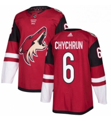 Youth Adidas Arizona Coyotes 6 Jakob Chychrun Premier Burgundy Red Home NHL Jersey Youth Adidas Arizona Coyotes 6 Jakob Chychrun Premier Burgundy Red Home NHL Jersey