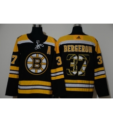 Men Boston Bruins 37 Patrice Bergeron Black Adidas Fashion Jersey Men Boston Bruins 37 Patrice Bergeron Black Adidas Fashion Jersey
