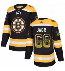 Mens Adidas Boston Bruins 68 Jaromir Jagr Authentic Black Drift Fashion NHL Jersey Mens Adidas Boston Bruins 68 Jaromir Jagr Authentic Black Drift Fashion NHL Jersey