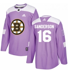 Youth Adidas Boston Bruins 16 Derek Sanderson Authentic Purple Fights Cancer Practice NHL Jersey Youth Adidas Boston Bruins 16 Derek Sanderson Authentic Purple Fights Cancer Practice NHL Jersey