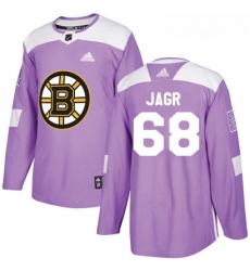 Youth Adidas Boston Bruins 68 Jaromir Jagr Authentic Purple Fights Cancer Practice NHL Jersey Youth Adidas Boston Bruins 68 Jaromir Jagr Authentic Purple Fights Cancer Practice NHL Jersey