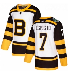 Youth Adidas Boston Bruins 7 Phil Esposito Authentic White 2019 Winter Classic NHL Jersey Youth Adidas Boston Bruins 7 Phil Esposito Authentic White 2019 Winter Classic NHL Jersey