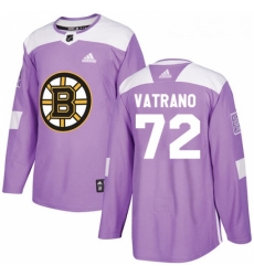 Youth Adidas Boston Bruins 72 Frank Vatrano Authentic Purple Fights Cancer Practice NHL Jersey Youth Adidas Boston Bruins 72 Frank Vatrano Authentic Purple Fights Cancer Practice NHL Jersey