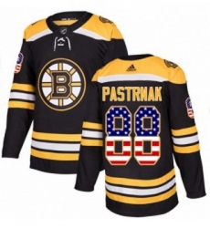 Youth Adidas Boston Bruins 88 David Pastrnak Authentic Black USA Flag Fashion NHL Jersey Youth Adidas Boston Bruins 88 David Pastrnak Authentic Black USA Flag Fashion NHL Jersey