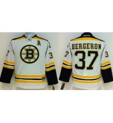 Youth Boston Bruins #37 Patrice Bergeron White Stitched NHL Jersey Youth Boston Bruins #37 Patrice Bergeron White Stitched NHL Jersey