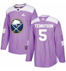 Mens Adidas Buffalo Sabres 5 Matt Tennyson Authentic Purple Fights Cancer Practice NHL Jersey Mens Adidas Buffalo Sabres 5 Matt Tennyson Authentic Purple Fights Cancer Practice NHL Jersey
