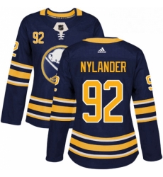 Womens Adidas Buffalo Sabres 92 Alexander Nylander Authentic Navy Blue Home NHL Jersey Womens Adidas Buffalo Sabres 92 Alexander Nylander Authentic Navy Blue Home NHL Jersey
