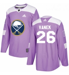 Youth Adidas Buffalo Sabres 26 Thomas Vanek Authentic Purple Fights Cancer Practice NHL Jersey Youth Adidas Buffalo Sabres 26 Thomas Vanek Authentic Purple Fights Cancer Practice NHL Jersey