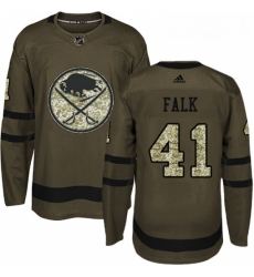 Youth Adidas Buffalo Sabres 41 Justin Falk Authentic Green Salute to Service NHL Jersey Youth Adidas Buffalo Sabres 41 Justin Falk Authentic Green Salute to Service NHL Jersey