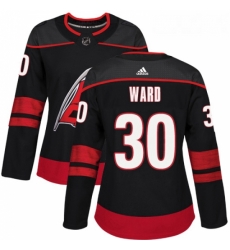 Womens Adidas Carolina Hurricanes 30 Cam Ward Authentic Black Alternate NHL Jersey Womens Adidas Carolina Hurricanes 30 Cam Ward Authentic Black Alternate NHL Jersey