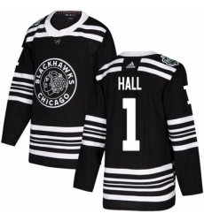 Youth Adidas Chicago Blackhawks 1 Glenn Hall Authentic Black 2019 Winter Classic NHL Jersey Youth Adidas Chicago Blackhawks 1 Glenn Hall Authentic Black 2019 Winter Classic NHL Jersey