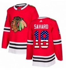 Youth Adidas Chicago Blackhawks 18 Denis Savard Authentic Red USA Flag Fashion NHL Jersey Youth Adidas Chicago Blackhawks 18 Denis Savard Authentic Red USA Flag Fashion NHL Jersey