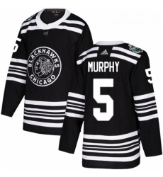 Youth Adidas Chicago Blackhawks 5 Connor Murphy Authentic Black 2019 Winter Classic NHL Jersey Youth Adidas Chicago Blackhawks 5 Connor Murphy Authentic Black 2019 Winter Classic NHL Jersey
