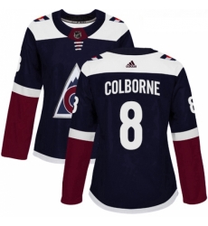 Womens Adidas Colorado Avalanche 8 Joe Colborne Authentic Navy Blue Alternate NHL Jersey Womens Adidas Colorado Avalanche 8 Joe Colborne Authentic Navy Blue Alternate NHL Jersey