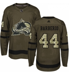 Youth Adidas Colorado Avalanche 44 Mark Barberio Premier Green Salute to Service NHL Jersey Youth Adidas Colorado Avalanche 44 Mark Barberio Premier Green Salute to Service NHL Jersey