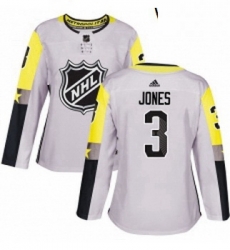 Womens Adidas Columbus Blue Jackets 3 Seth Jones Authentic Gray 2018 All Star Metro Division NHL Jersey Womens Adidas Columbus Blue Jackets 3 Seth Jones Authentic Gray 2018 All Star Metro Division NHL Jersey