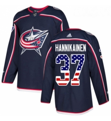 Youth Adidas Columbus Blue Jackets 37 Markus Hannikainen Authentic Navy Blue USA Flag Fashion NHL Jersey Youth Adidas Columbus Blue Jackets 37 Markus Hannikainen Authentic Navy Blue USA Flag Fashion NHL Jersey