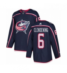 Youth Adidas Columbus Blue Jackets 6 Adam Clendening Authentic Navy Blue Home NHL Jersey Youth Adidas Columbus Blue Jackets 6 Adam Clendening Authentic Navy Blue Home NHL Jersey