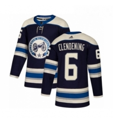 Youth Adidas Columbus Blue Jackets 6 Adam Clendening Premier Navy Blue Alternate NHL Jersey Youth Adidas Columbus Blue Jackets 6 Adam Clendening Premier Navy Blue Alternate NHL Jersey
