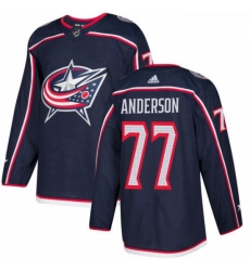Youth Adidas Columbus Blue Jackets 77 Josh Anderson Authentic Navy Blue Home NHL Jersey Youth Adidas Columbus Blue Jackets 77 Josh Anderson Authentic Navy Blue Home NHL Jersey