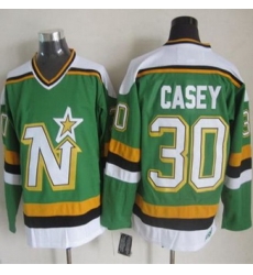 Dallas Stars #30 Jon Casey Green CCM Throwback Stitched NHL Jersey Dallas Stars #30 Jon Casey Green CCM Throwback Stitched NHL Jersey