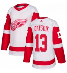 Womens Adidas Detroit Red Wings 13 Pavel Datsyuk Authentic White Away NHL Jersey Womens Adidas Detroit Red Wings 13 Pavel Datsyuk Authentic White Away NHL Jersey