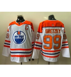 Men Edmonton Oilers Wayne Gretzky 99 White Orange 2020 21 Reverse Retro Adidas Jersey Men Edmonton Oilers Wayne Gretzky 99 White Orange 2020 21 Reverse Retro Adidas Jersey