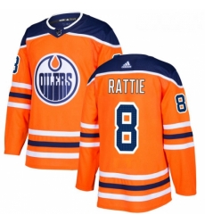 Youth Adidas Edmonton Oilers 8 Ty Rattie Authentic Orange Home NHL Jersey Youth Adidas Edmonton Oilers 8 Ty Rattie Authentic Orange Home NHL Jersey