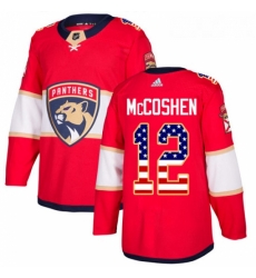 Youth Adidas Florida Panthers 12 Ian McCoshen Authentic Red USA Flag Fashion NHL Jersey Youth Adidas Florida Panthers 12 Ian McCoshen Authentic Red USA Flag Fashion NHL Jersey