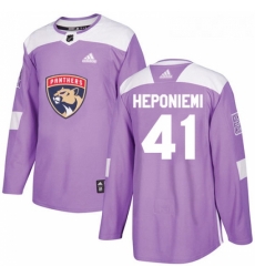Youth Adidas Florida Panthers 41 Aleksi Heponiemi Authentic Purple Fights Cancer Practice NHL Jersey Youth Adidas Florida Panthers 41 Aleksi Heponiemi Authentic Purple Fights Cancer Practice NHL Jersey