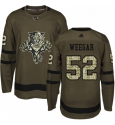 Youth Adidas Florida Panthers 52 MacKenzie Weegar Premier Green Salute to Service NHL Jersey Youth Adidas Florida Panthers 52 MacKenzie Weegar Premier Green Salute to Service NHL Jersey