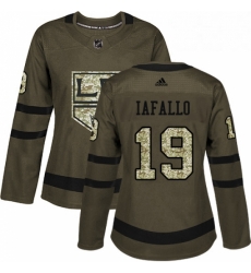Womens Adidas Los Angeles Kings 19 Alex Iafallo Authentic Green Salute to Service NHL Jersey Womens Adidas Los Angeles Kings 19 Alex Iafallo Authentic Green Salute to Service NHL Jersey