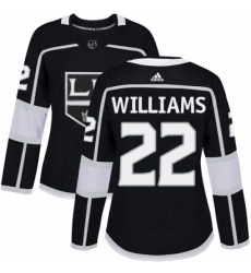 Womens Adidas Los Angeles Kings 22 Tiger Williams Authentic Black Home NHL Jersey Womens Adidas Los Angeles Kings 22 Tiger Williams Authentic Black Home NHL Jersey
