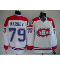 Hockey Montreal Canadiens #79 Andrei Markov Stitched Replithentic New CH White Jersey Hockey Montreal Canadiens #79 Andrei Markov Stitched Replithentic New CH White Jersey