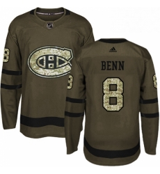 Mens Adidas Montreal Canadiens 8 Jordie Benn Authentic Green Salute to Service NHL Jersey Mens Adidas Montreal Canadiens 8 Jordie Benn Authentic Green Salute to Service NHL Jersey