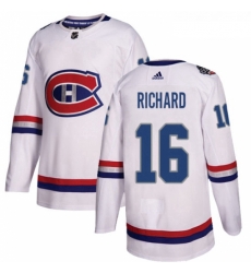 Youth Adidas Montreal Canadiens 16 Henri Richard Authentic White 2017 100 Classic NHL Jersey Youth Adidas Montreal Canadiens 16 Henri Richard Authentic White 2017 100 Classic NHL Jersey