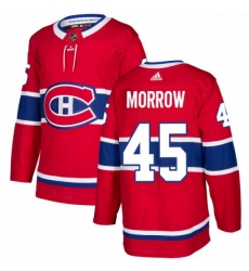 Youth Adidas Montreal Canadiens 45 Joe Morrow Premier Red Home NHL Jersey Youth Adidas Montreal Canadiens 45 Joe Morrow Premier Red Home NHL Jersey
