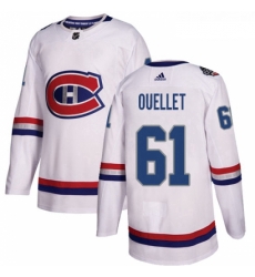 Youth Adidas Montreal Canadiens 61 Xavier Ouellet Authentic White 2017 100 Classic NHL Jersey Youth Adidas Montreal Canadiens 61 Xavier Ouellet Authentic White 2017 100 Classic NHL Jersey