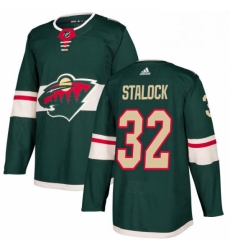 Mens Adidas Minnesota Wild 32 Alex Stalock Authentic Green Home NHL Jersey Mens Adidas Minnesota Wild 32 Alex Stalock Authentic Green Home NHL Jersey