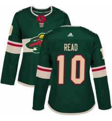 Womens Adidas Minnesota Wild 10 Matt Read Premier Green Home NHL Jersey Womens Adidas Minnesota Wild 10 Matt Read Premier Green Home NHL Jersey