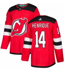 Mens Adidas New Jersey Devils 14 Adam Henrique Authentic Red Home NHL Jersey Mens Adidas New Jersey Devils 14 Adam Henrique Authentic Red Home NHL Jersey