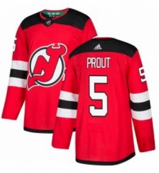 Mens Adidas New Jersey Devils 5 Dalton Prout Premier Red Home NHL Jersey Mens Adidas New Jersey Devils 5 Dalton Prout Premier Red Home NHL Jersey