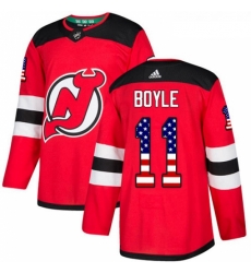 Youth Adidas New Jersey Devils 11 Brian Boyle Authentic Red USA Flag Fashion NHL Jersey Youth Adidas New Jersey Devils 11 Brian Boyle Authentic Red USA Flag Fashion NHL Jersey