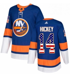 Mens Adidas New York Islanders 14 Thomas Hickey Authentic Royal Blue USA Flag Fashion NHL Jersey Mens Adidas New York Islanders 14 Thomas Hickey Authentic Royal Blue USA Flag Fashion NHL Jersey