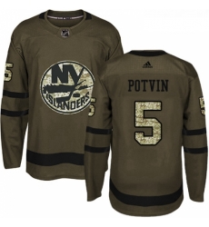 Youth Adidas New York Islanders 5 Denis Potvin Premier Green Salute to Service NHL Jersey Youth Adidas New York Islanders 5 Denis Potvin Premier Green Salute to Service NHL Jersey