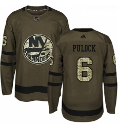 Youth Adidas New York Islanders 6 Ryan Pulock Premier Green Salute to Service NHL Jersey Youth Adidas New York Islanders 6 Ryan Pulock Premier Green Salute to Service NHL Jersey